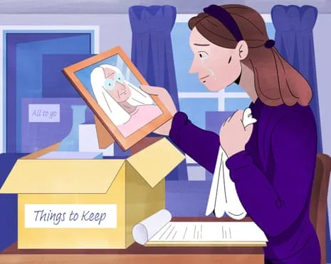 Organize as you go and take your time: six steps to clearing out a loved one’s home when they die